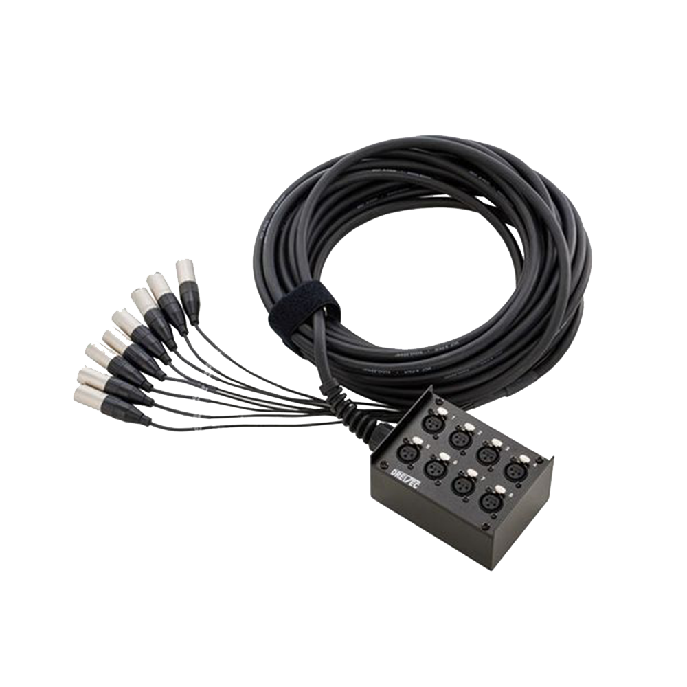 DREITEC NF-Subsnake 8Ch. 10m XLR - Image 1