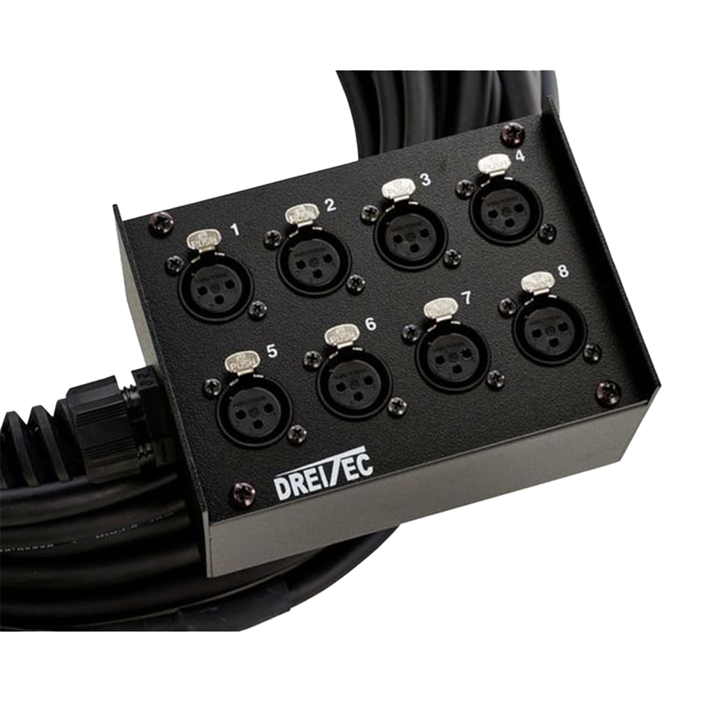DREITEC NF-Subsnake 8Ch. 10m XLR - Image 4