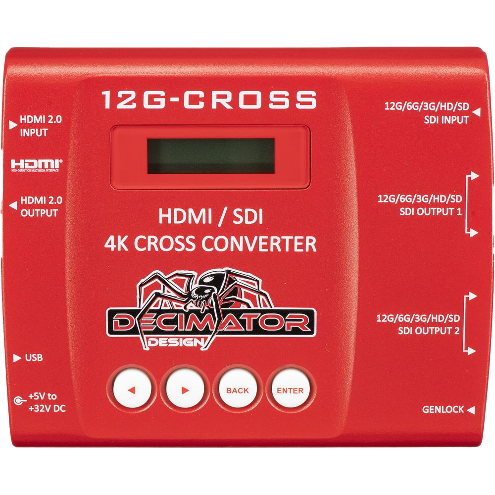 DECIMATOR 12G Cross HDMI SDI 4K Cross Converter - Image 1