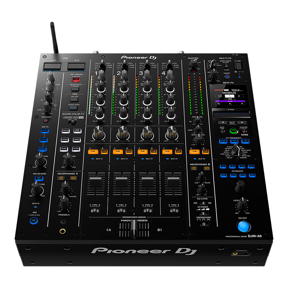 PIONEER DJ DJM-A9 DJ-Mixer Set - Image 1